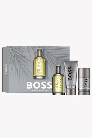 Show details for HUGO BOSS BOTTLED EAU DE TOILETTE 100ML+DEO 150ML+S/G 100ML SET Picture of HUGO BOSS BOTTLED EAU DE TOILETTE 100ML+DEO 150ML+S/G 100ML SET