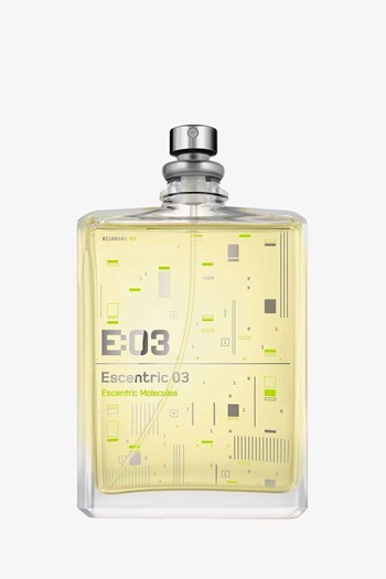 Show details for ESCENTRIC MOLECULES ESCNTRIC E:03 FOR UNISEX EAU DE TOILETTE 100ML Picture of ESCENTRIC MOLECULES ESCNTRIC E:03 FOR UNISEX EAU DE TOILETTE 100ML