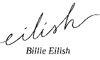 BILLIE EILISH BILLIE EILISH