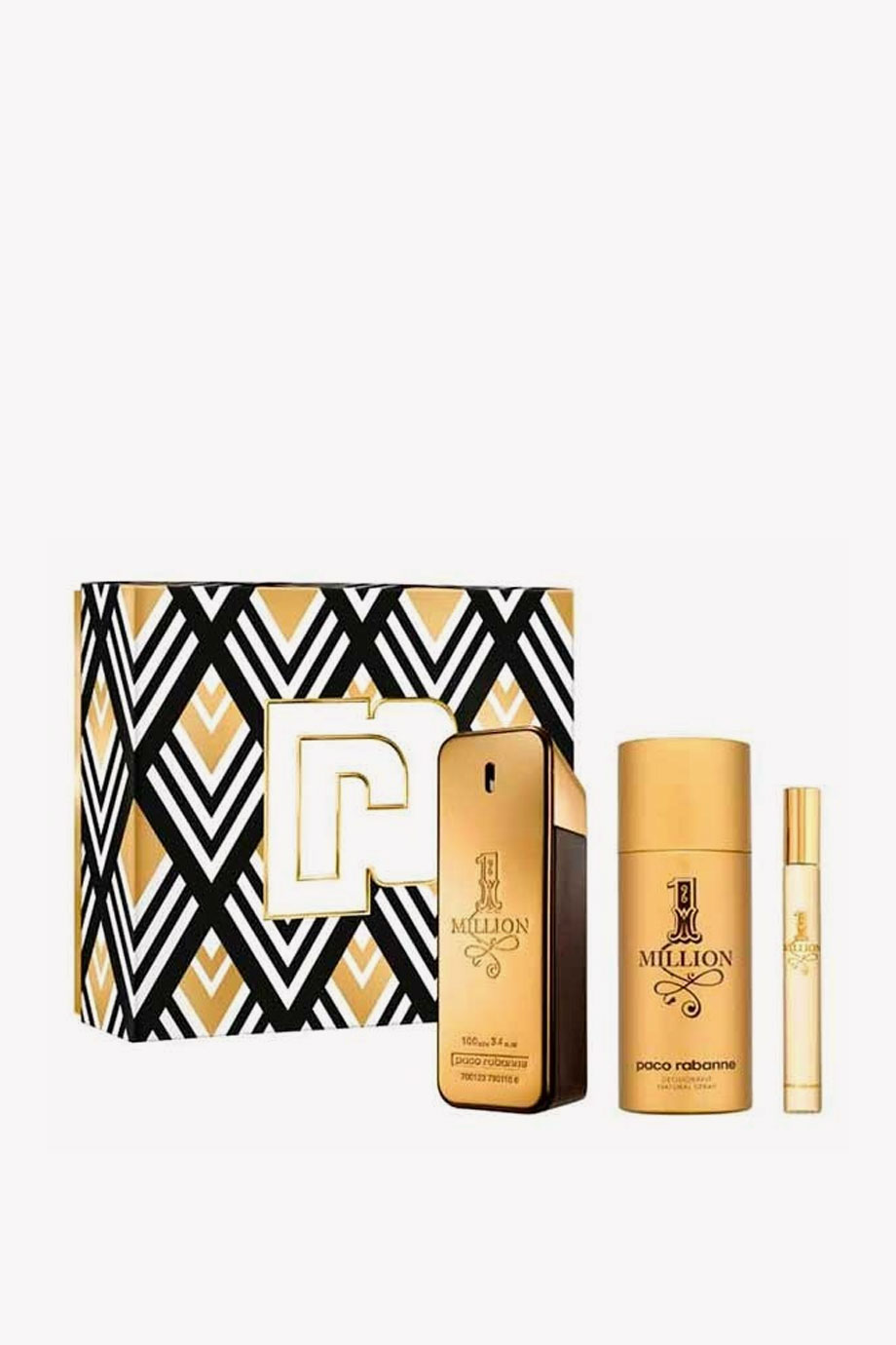 Picture of PACO RABANNE ONE MILLION FOR MEN EAU DE TOILETTE 100ML+MINI+DEO SET