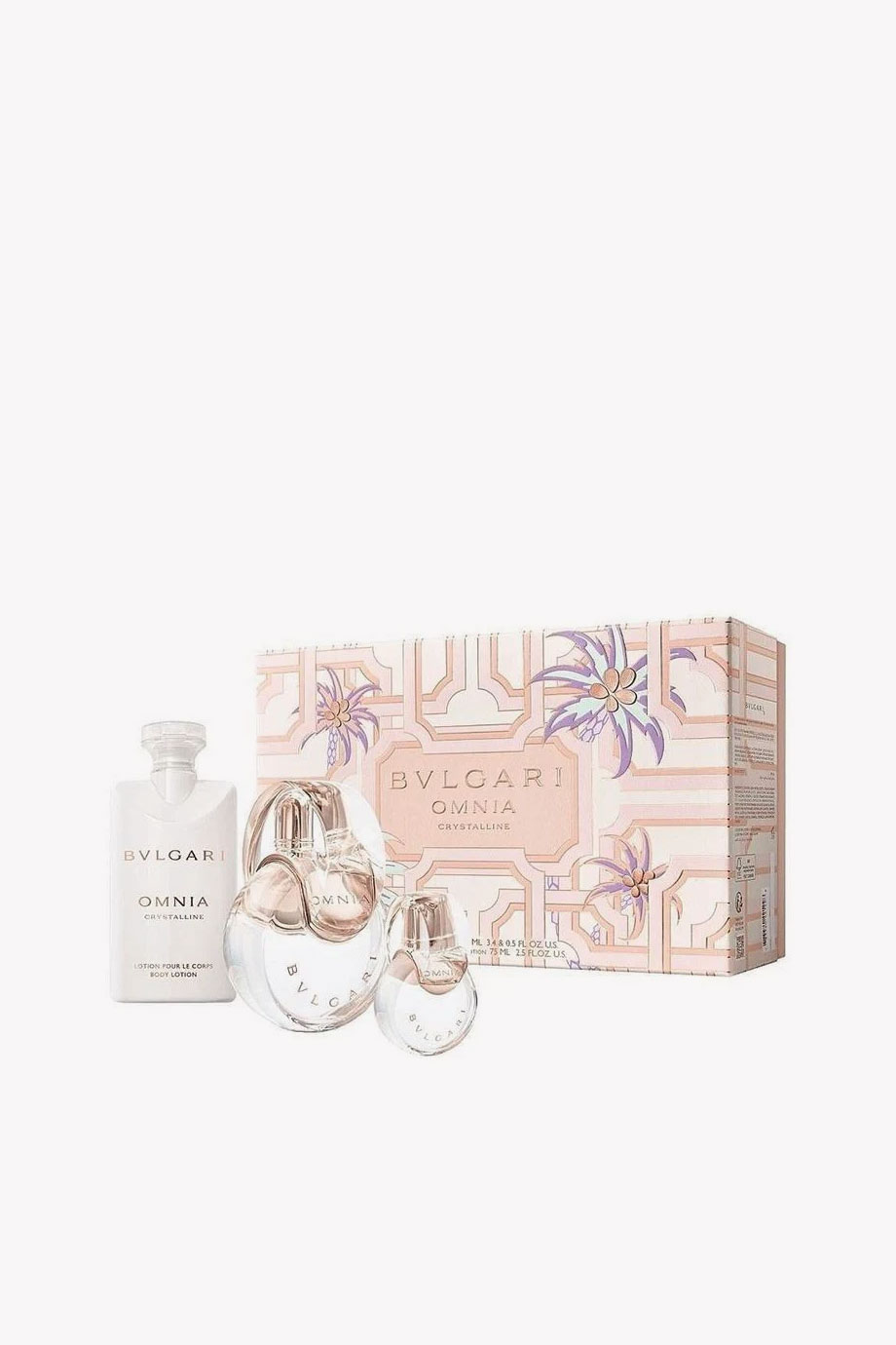 Picture of BVLGARI OMNIA CRYSTALLINE EDT 100ML+B/L+MINI SET