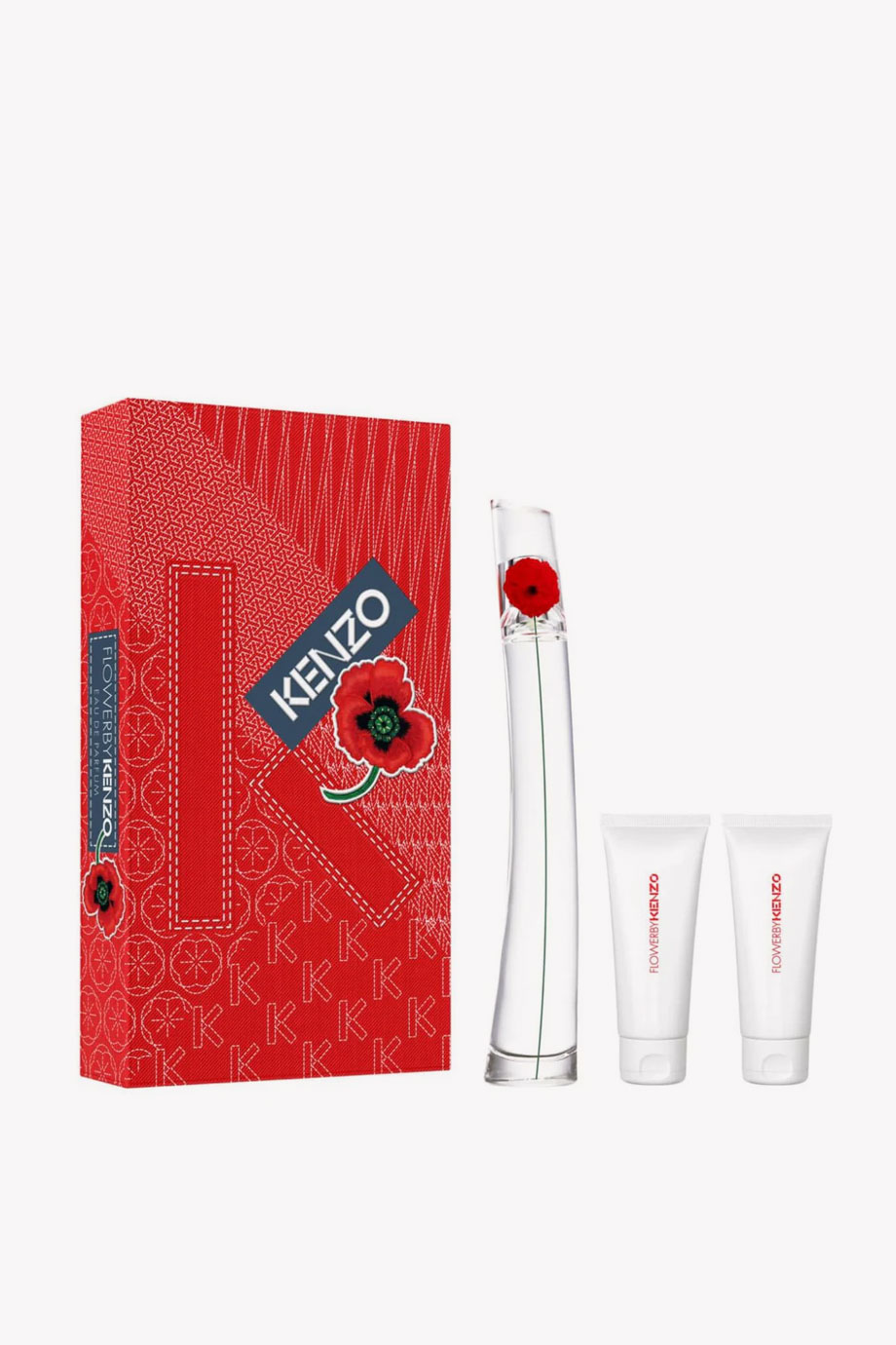 Picture of KENZO FLOWER EAU DE PARFUM 100ML+75ML MILK+75ML S/C SET