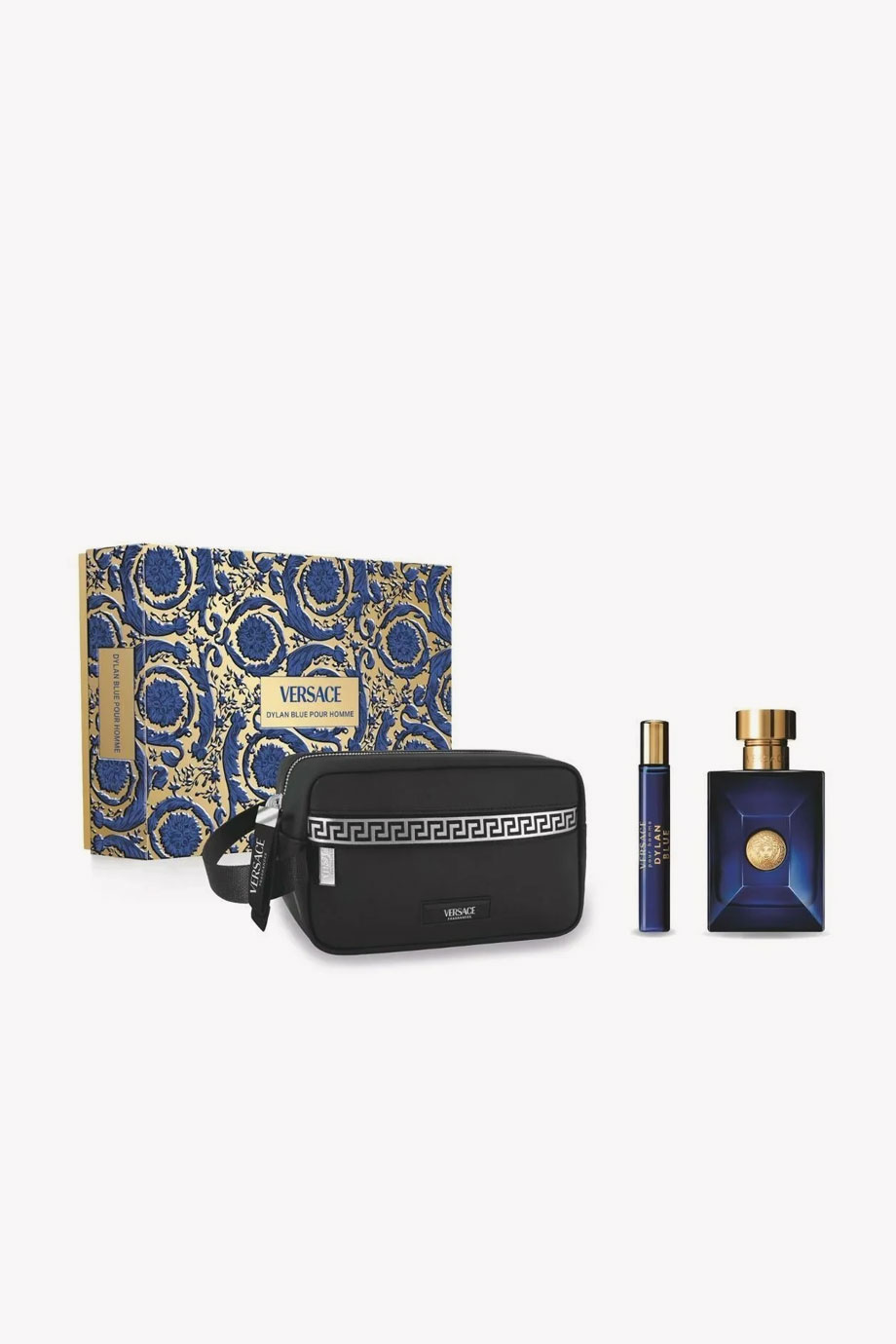 Picture of VERSACE DYLAN BLUE POUR HOMME EDT 100ML+MINI+BAG SET