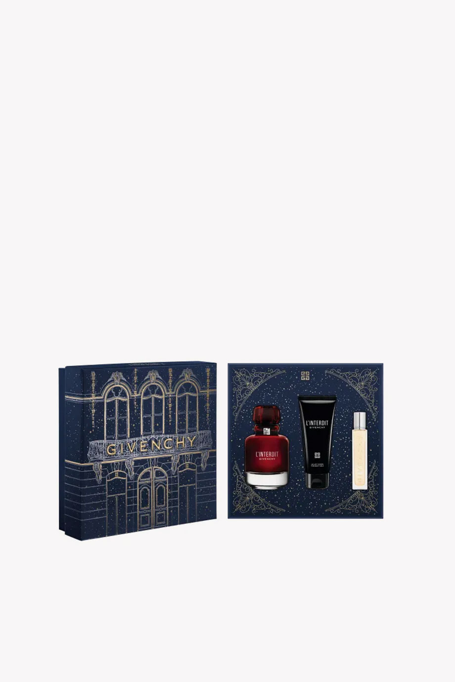 Picture of GIVENCHY L'INTERDIT WOMEN EAU DE PARFUM ROUGE 80ML+BODY MILK+MINI SET