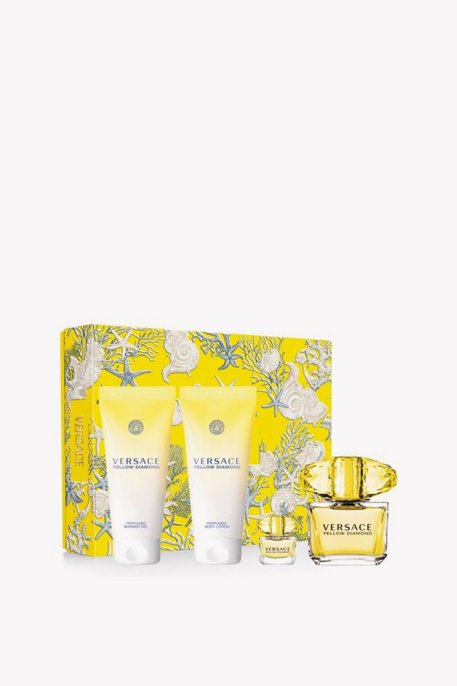 Picture of VERSACE YELLOW DIAMOND 100ML+B/L+S/G100ML+MINI SET