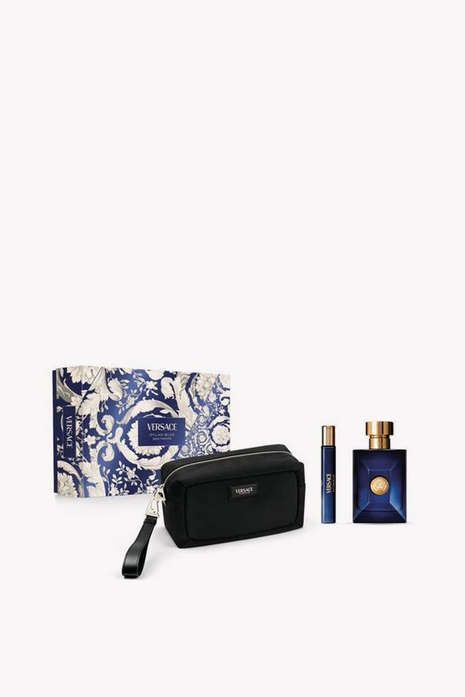 Picture of VERSACE DYLAN BLUE POUR HOMME EDT100 M+ MINI+ BAG SET