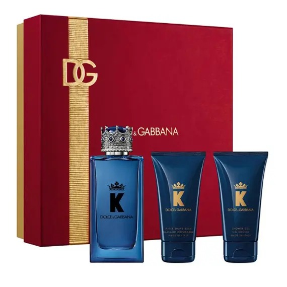 Picture of DOLCE & GABBANA KING EDP 100ML+ ASB 50ML+S/G 50ML SET