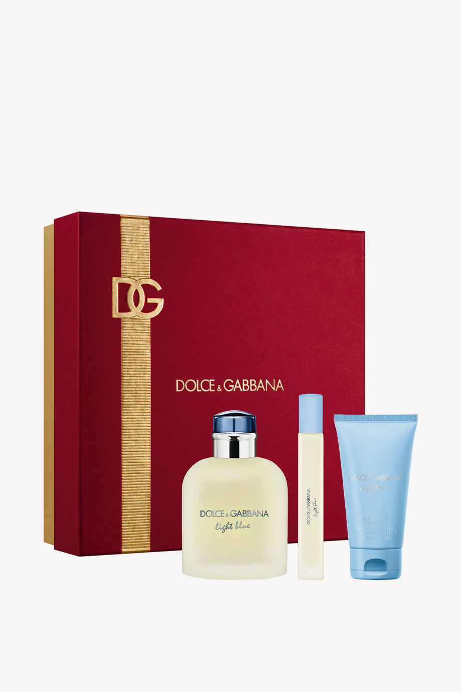 Picture of DOLCE & GABBANA LIGHT BLUE M EDT 125ML+10ML+S/G 50ML SET