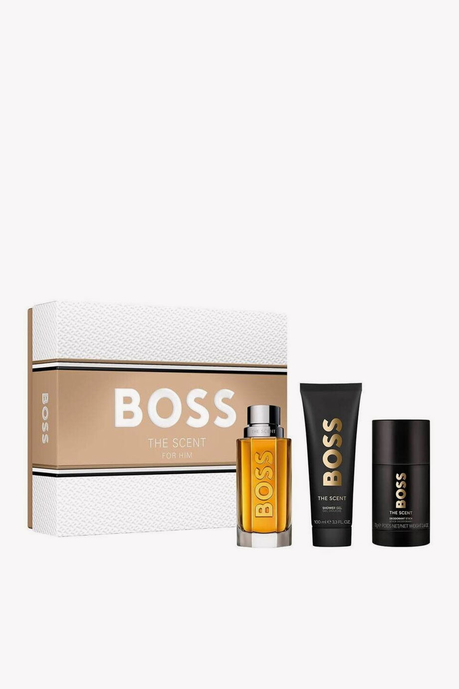 Picture of HUGO BOSS THE SCENT EAU DE TOILET MEN 100ML + S/G+DEO STICK SET