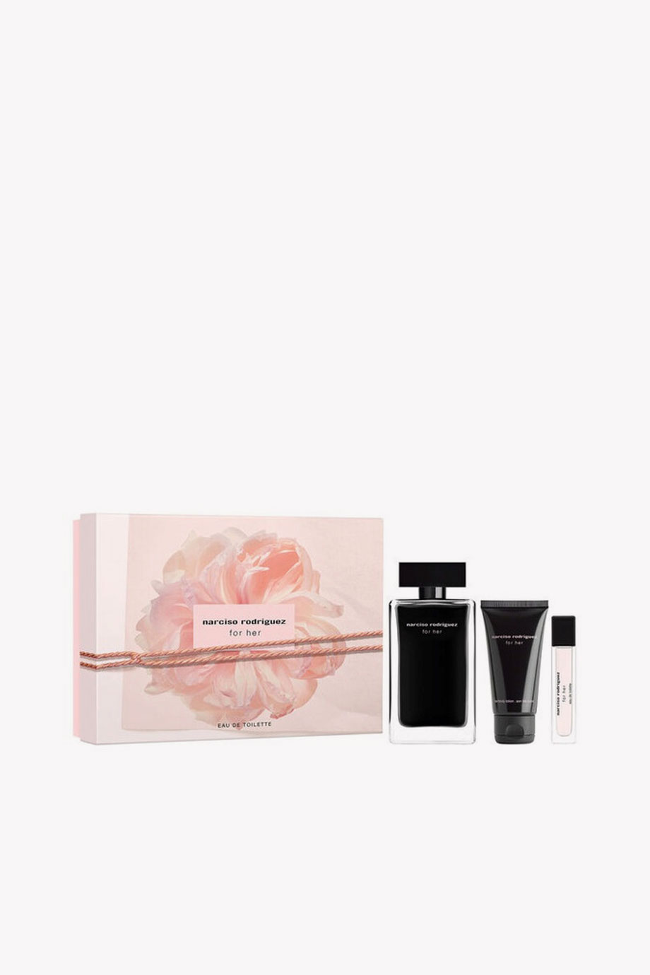 Picture of NARCISO RODRIGUEZ FOR HER EAU DE TOILETTE 100ML+B/L 50ML+10ML MINI SET
